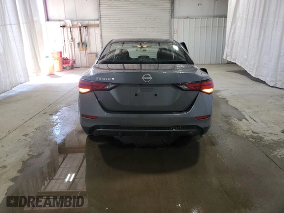 2025 Nissan Sentra S with VIN 3N1AB8BV8SY311886, listed as a Copart auction lot 55288745 with 4,048 mi miles and Clean Title. Bid and sale history available at DreamBid. Image 6.