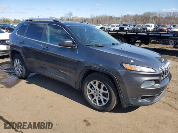 2014 Jeep Cherokee Altitude with VIN 1C4PJMCB6EW290636, listed as a Copart auction lot 46148335 with 160,118 mi miles and Salvage Title. Bid and sale history available at carsss.com. Image 4.
