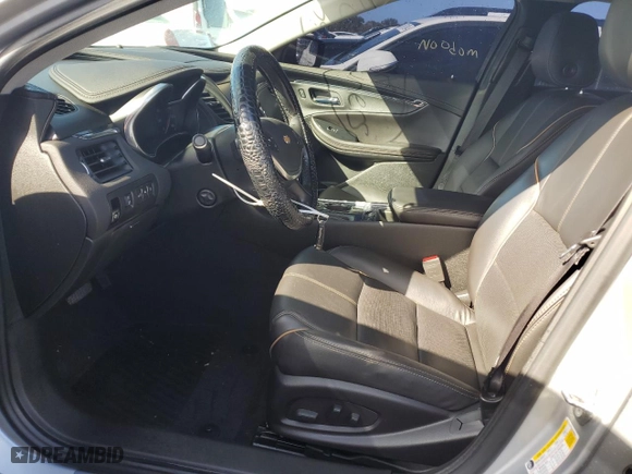 2018 Chevrolet Impala Premier with VIN 2G1125S32J9108252, listed as a Copart auction lot 76022744 with 0 mi miles and Salvage Title. Bid and sale history available at carsss.com. Image 7.