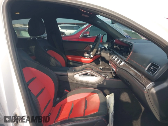 2022 Mercedes-Benz GLE 63 S AMG with VIN 4JGFD8KB2NA767714, listed as a IAAI auction lot 42359544 with 55,544 mi miles and . Bid and sale history available at DreamBid. Image 5.