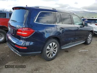 2017 Mercedes-Benz GLS with VIN 4JGDF6EE9HA787197, listed as a Copart auction lot 41698733 with 53,224 mi miles. Bid and sale history available at carsss.com. Image 3.