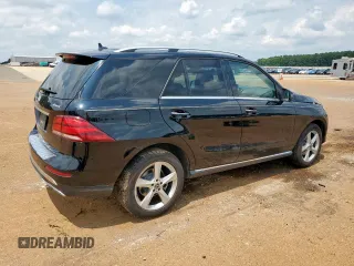 2017 Mercedes-Benz GLE 350 with VIN 4JGDA5HB9HA983778, listed as a Copart auction lot 59428695 with 103,797 mi miles and Salvage title. Bid and sale history available at DreamBid. Image 3.