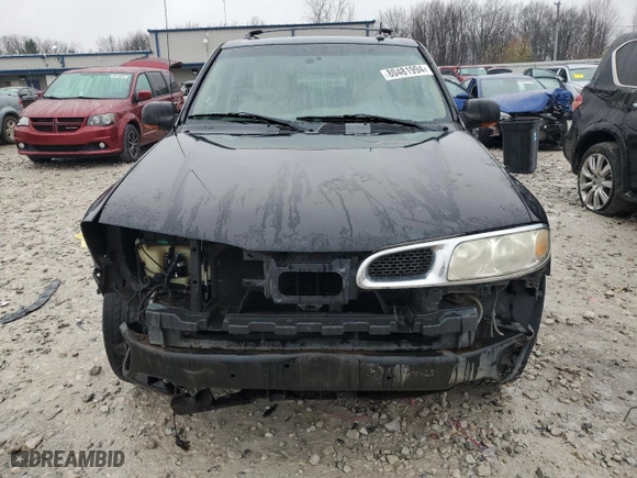 2004 Oldsmobile Bravada with VIN 1GHDT13S542162996, listed as a Copart auction lot 80481994 with 177712 miles and Clean Title. Bid and sale history available at carsss.com. Image 5.