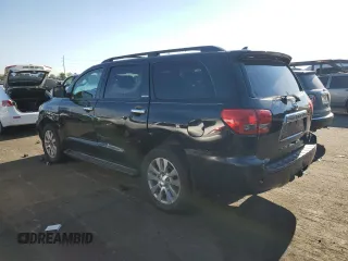 2014 Toyota Sequoia Limited with VIN 5TDJW5G10ES102868, listed as a Copart auction lot 61729614 with 171,215 mi miles and Salvage Title. Bid and sale history available at carsss.com. Image 2.