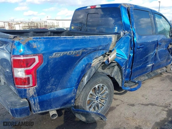 2018 Ford F-150 XL with VIN 1FTEW1EG5JFD99440, listed as a IAAI auction lot 41669471 with 139,658 mi miles. Bid and sale history available at carsss.com. Image 6.