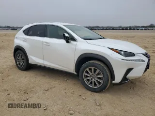 2020 Lexus NX 300 with VIN JTJAARBZ1L2176885, listed as a Copart auction lot 43062925 with 81,627 mi miles and Salvage title. Bid and sale history available at DreamBid. Image 4.