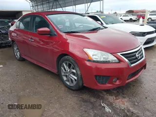 2013 Nissan Sentra SR with VIN 3N1AB7AP7DL635280, listed as a IAAI auction lot 41464335 with 96,763 mi miles and . Bid and sale history available at DreamBid. Image 1.