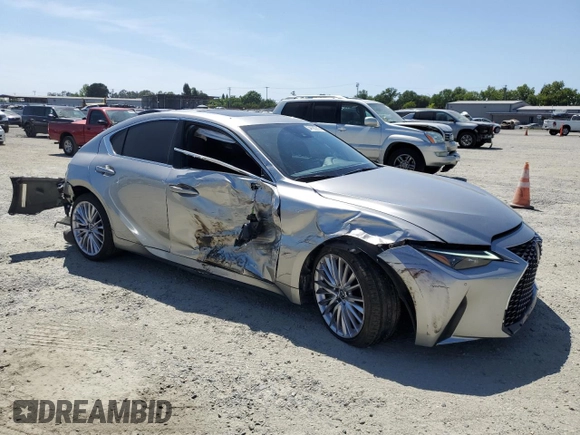 2023 Lexus IS 300 с VIN JTHDA1D2XP5124675, выставлен на аукционе Copart как лот 54183215 с пробегом 27 110 миль миль и Списание • Salvage title. История ставок и продаж доступна на DreamBid. Изображение 4.