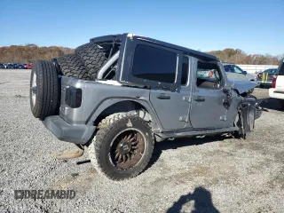 2019 Jeep Wrangler Unlimited Sport Altitude with VIN 1C4HJXDG2KW526792, listed as a Copart auction lot 81760724 with Not provided miles and Salvage title. Bid and sale history available at DreamBid. Image 3.