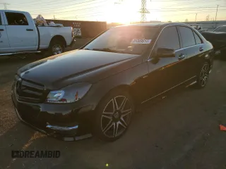 2013 Mercedes-Benz C-Class C 250 Sport with VIN WDDGF4HB9DA838771, listed as a Copart auction lot 80389614 with 109,071 mi miles and Salvage Title. Bid and sale history available at carsss.com. Image 1.
