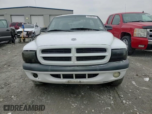 2001 Dodge Dakota with VIN 1B7FL26X91S310784, listed as a Copart auction lot 45486455 with 300,303 mi miles and Salvage Title. Bid and sale history available at carsss.com. Image 10.