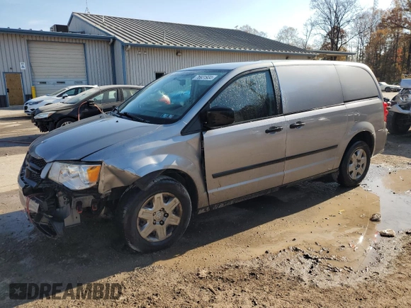 2013 Ram Cargo Van Tradesman with VIN 2C4JRGAG4DR780661, listed as a Copart auction lot 76931934 with 109,219 mi miles and Salvage Title. Bid and sale history available at carsss.com. Image 1.