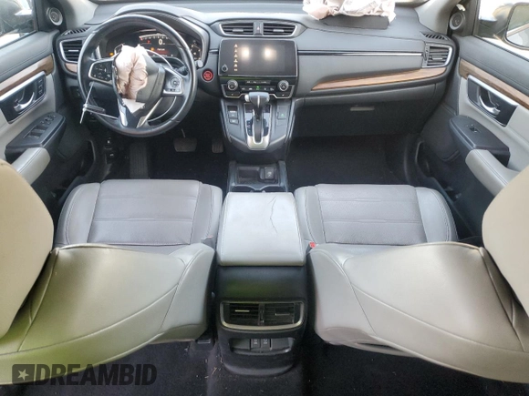 2017 Honda CR-V Touring with VIN 2HKRW1H98HH505555, listed as a Copart auction lot 42768045 with 107,723 mi miles and Salvage Title. Bid and sale history available at carsss.com. Image 8.