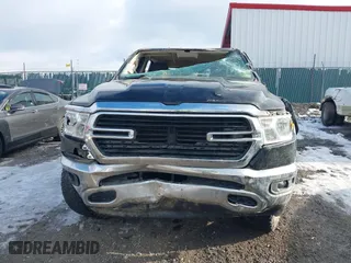 2019 Ram 1500 Big Horn/Lone Star with VIN 1C6SRFFT9KN783755, listed as a IAAI auction lot 41381428 with 134,669 mi miles. Bid and sale history available at carsss.com. Image 13.