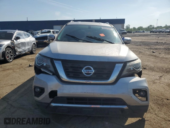 2017 Nissan Pathfinder Platinum with VIN 5N1DR2MM4HC606956, listed as a Copart auction lot 62236605 with 124,820 mi miles and Clean title. Bid and sale history available at DreamBid. Image 5.