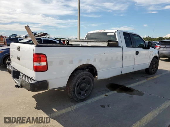 2008 Ford F-150 XL with VIN 1FTVX12588KD44322, listed as a Copart auction lot 73858284 with Not provided miles and Non repairable. Bid and sale history available at DreamBid. Image 3.
