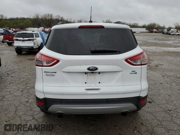 2016 Ford Escape SE with VIN 1FMCU9GX8GUB82683, listed as a Copart auction lot 50527905 with 77,997 mi miles and Salvage Title. Bid and sale history available at carsss.com. Image 6.