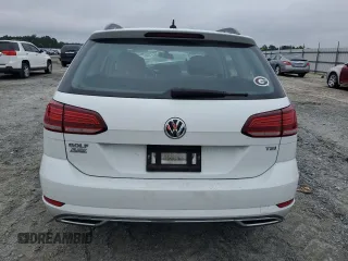 2018 Volkswagen Golf SportWagen S with VIN 3VWD17AU8JM766627, listed as a Copart auction lot 71199574 with 35,843 mi miles and Salvage Title. Bid and sale history available at carsss.com. Image 6.