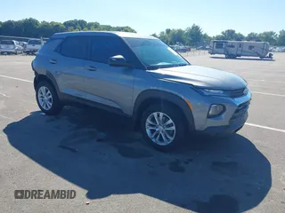 2023 Chevrolet TrailBlazer LS with VIN KL79MMS26PB184728, listed as a IAAI auction lot 40235101 with 32,859 mi miles and . Bid and sale history available at DreamBid. Image 1.