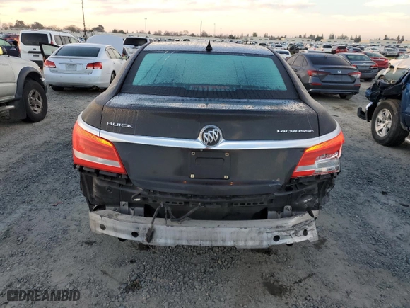 2014 Buick LaCrosse Premium II with VIN 1G4GF5G33EF118604, listed as a Copart auction lot 47407645 with 137,664 mi miles and Salvage Title. Bid and sale history available at carsss.com. Image 6.