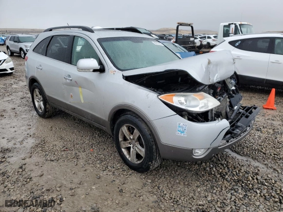 2010 Hyundai Veracruz Limited with VIN KM8NUDCC1AU122833, listed as a Copart auction lot 86812454 with 0 mi miles and Salvage Title. Bid and sale history available at carsss.com. Image 4.