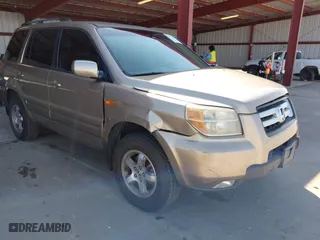 2006 Honda Pilot EX-L with RES with VIN 5FNYF28606B049523, listed as a IAAI auction lot 41736427 with 274,199 mi miles. Bid and sale history available at carsss.com. Image 1.