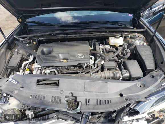 2023 Lexus ES with VIN 58ABA1C19PU028483, listed as a Copart auction lot 69848384 with 21,732 mi miles and Salvage Title. Bid and sale history available at carsss.com. Image 12.