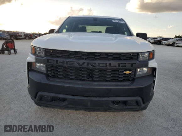 2020 Chevrolet Silverado 1500 Work Truck with VIN 3GCPYAEH9LG117832, listed as a Copart auction lot 85797414 with 50,262 mi miles and Non Repairable. Bid and sale history available at DreamBid. Image 5.