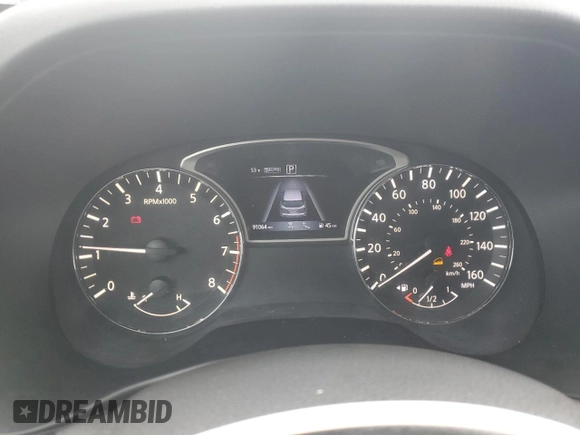 2020 Nissan Pathfinder SV with VIN 5N1DR2BM3LC597789, listed as a Copart auction lot 55638815 with 91,064 mi miles and Clean title. Bid and sale history available at DreamBid. Image 9.