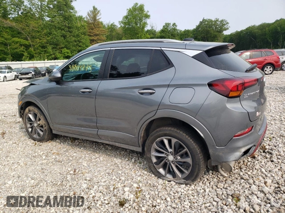 2021 Buick Encore GX Preferred z VIN KL4MMCSL1MB176333, wystawiony jako Copart lot #58804775 z przebiegiem 29 363 mil mil oraz Szkoda całkowita • Salvage title. Historia ofert i sprzedaży dostępna na DreamBid. Obrazek 2.