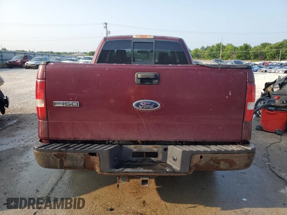 2005 Ford F-150 STX with VIN 1FTRX12W45FA42749, listed as a Copart auction lot 58972175 with Not provided miles and Non repairable. Bid and sale history available at DreamBid. Image 6.