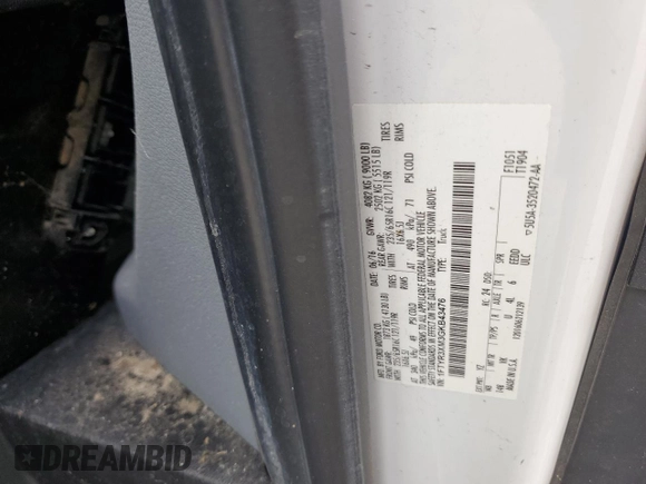 2016 Ford Transit Cargo z VIN 1FTYR3XM3GKB43476, wystawiony jako Copart lot #59758255 z przebiegiem 142 943 mil mil oraz Szkoda całkowita • Salvage title. Historia ofert i sprzedaży dostępna na DreamBid. Obrazek 13.