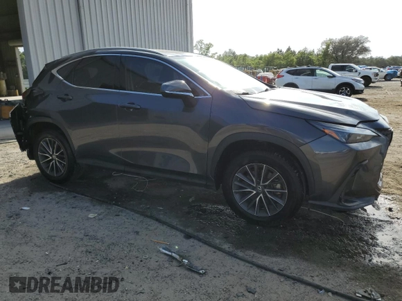 2022 Lexus NX with VIN 2T2GGCEZ3NC002952, listed as a Copart auction lot 52672645 with 47,855 mi miles and Non Repairable. Bid and sale history available at carsss.com. Image 4.
