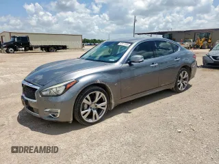 2016 Infiniti Q70 с VIN JN1BY1AR0GM270324, выставлен на аукционе Copart как лот 63677395 с пробегом 115 858 миль миль и Списание • Salvage title. История ставок и продаж доступна на DreamBid. Изображение 1.