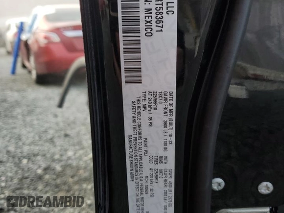 2024 Jeep Compass Latitude Lux with VIN 3C4NJDFN4RT583671, listed as a Copart auction lot 43194835 with 20,124 mi miles and Salvage title. Bid and sale history available at DreamBid. Image 14.