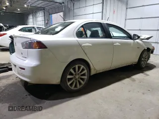2011 Mitsubishi Lancer GTS with VIN JA32U8FW2BU036760, listed as a Copart auction lot 85325604 with 208,230 mi miles and Salvage Title. Bid and sale history available at carsss.com. Image 3.