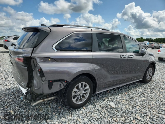 2023 Toyota Sienna XLE с VIN 5TDYRKEC6PS147342, выставлен на аукционе Copart как лот 58833745 с пробегом 20 299 миль миль и Списание • Salvage title. История ставок и продаж доступна на DreamBid. Изображение 3.