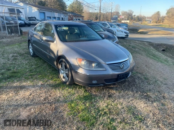 2008 Acura RL with VIN JH4KB16538C002216, listed as a Copart auction lot 85506324 with 254,904 mi miles and Clean Title. Bid and sale history available at DreamBid. Image 1.