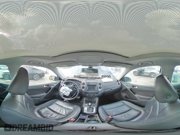 2016 Volkswagen Tiguan SEL with VIN WVGAV7AXXGW555809, listed as a Copart auction lot 55177805 with 40,676 mi miles and Salvage Title. Bid and sale history available at DreamBid. Image 14.