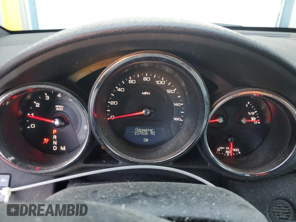 2012 Cadillac CTS Premium with VIN 1G6DP1E30C0134715, listed as a Copart auction lot 47655155 with 107,836 mi miles and Clean title. Bid and sale history available at DreamBid. Image 9.