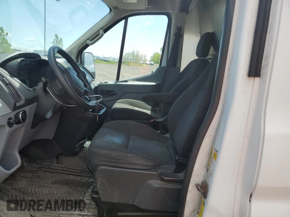2015 Ford Transit Cargo with VIN 1FTNR2CM2FKB24077, listed as a Copart auction lot 57963285 with 239,419 mi miles and Salvage title. Bid and sale history available at DreamBid. Image 7.