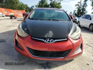 2016 Hyundai Elantra SE with VIN 5NPDH4AE7GH752562, listed as a Copart auction lot 58916065 with 156,829 mi miles and Clean title. Bid and sale history available at DreamBid. Image 5.