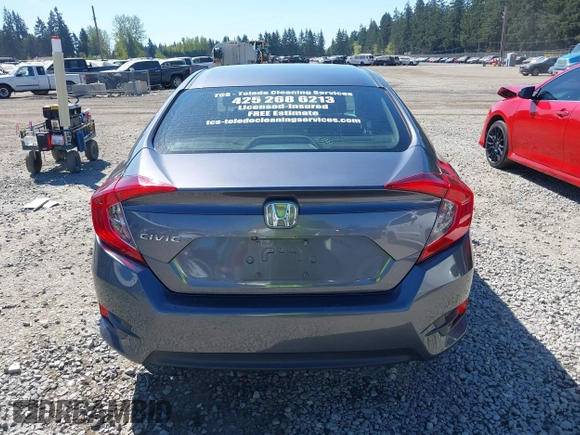 2017 Honda Civic Sedan LX with VIN 2HGFC2F58HH574855, listed as a IAAI auction lot 42058279 with 89,442 mi miles. Bid and sale history available at carsss.com. Image 17.