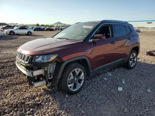 2021 Jeep Compass Limited with VIN 3C4NJDCB9MT586357, listed as a Copart auction lot 62912455 with 60,386 mi miles and Salvage title. Bid and sale history available at DreamBid. Image 1.