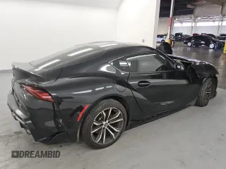 2021 Toyota Supra 2.0 with VIN WZ1DB2C07MW042723, listed as a Copart auction lot 48652995 with Not Provided miles and Clean Title. Bid and sale history available at DreamBid. Image 3.