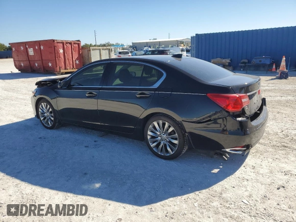 2017 Acura RLX w/Technology Pkg with VIN JH4KC1F57HC000692, listed as a Copart auction lot 82865294 with 103,131 mi miles and Salvage Title. Bid and sale history available at carsss.com. Image 2.