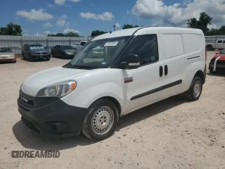 2021 Ram ProMaster City Cargo Tradesman with VIN ZFBHRFAB5M6U13663, listed as a Copart auction lot 62548595 with 76,870 mi miles and Salvage title. Bid and sale history available at DreamBid. Image 1.