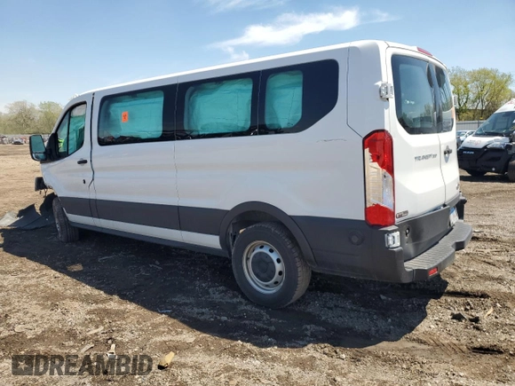 2019 Ford Transit Passenger XL с VIN 1FBZX2YM0KKA22887, выставлен на аукционе Copart как лот 55754935 с пробегом Не указан миль и Списание • Salvage title. История ставок и продаж доступна на DreamBid. Изображение 2.