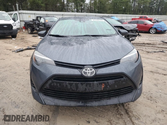 2019 Toyota Corolla L with VIN 2T1BURHE3KC241061, listed as a Copart auction lot 45709575 with Not Provided miles and Salvage Title. Bid and sale history available at DreamBid. Image 5.