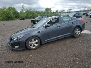 2015 Kia Optima LX z VIN 5XXGM4A79FG464045, wystawiony jako Copart lot #58214165 z przebiegiem 98 736 mil mil oraz Szkoda całkowita • Salvage title. Historia ofert i sprzedaży dostępna na DreamBid. Obrazek 1.